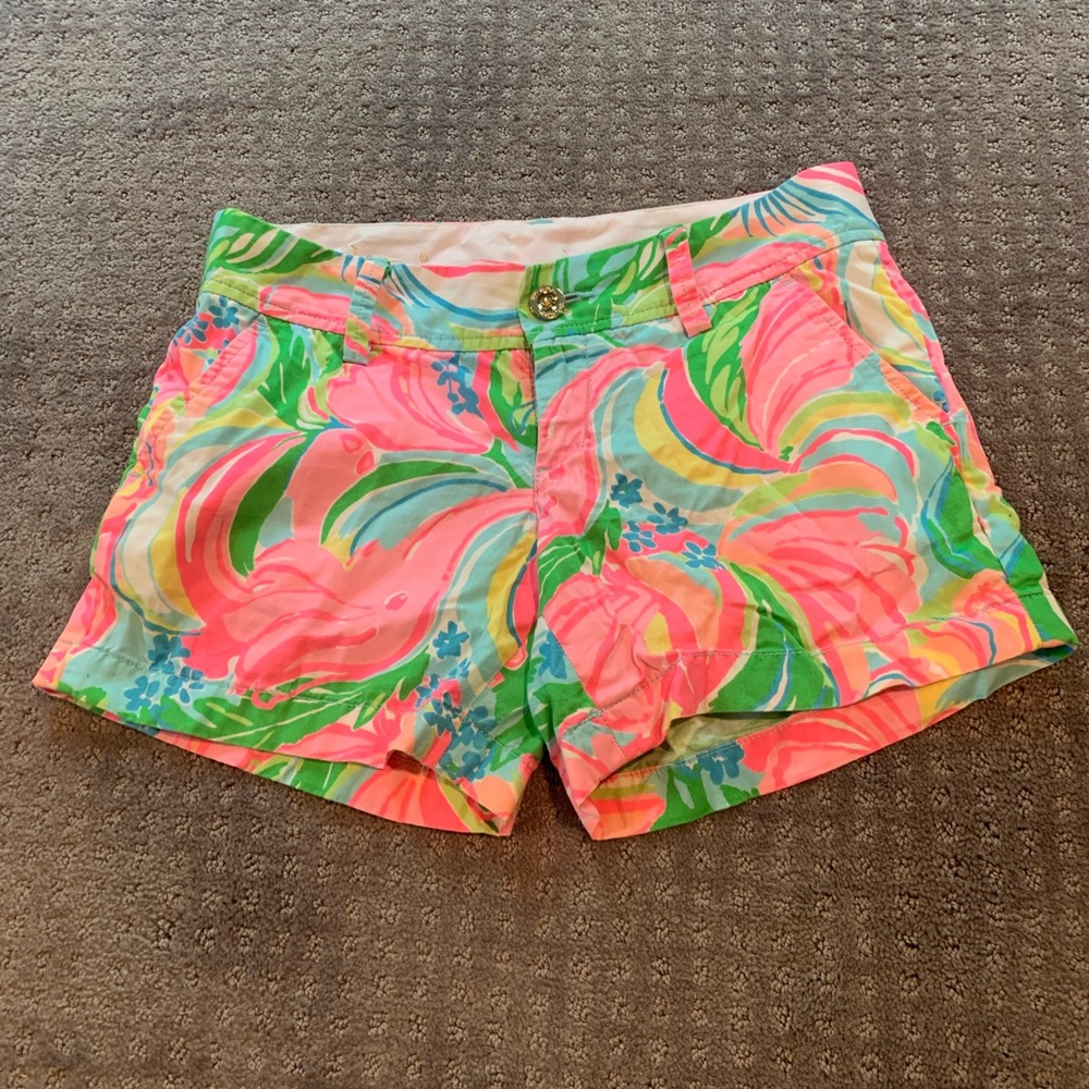 floral lilly shorts